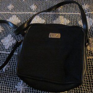 LIZ CLAIBORNE BLACK MINI SHOULDER/ crossbody  BAG